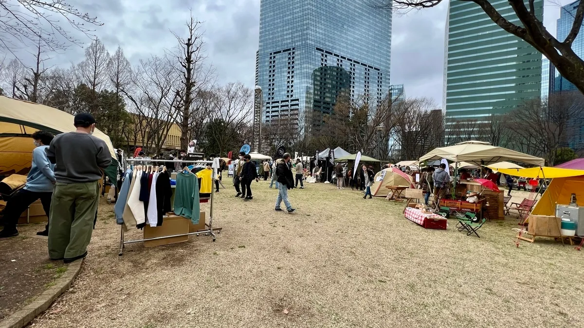 出店ブース広場