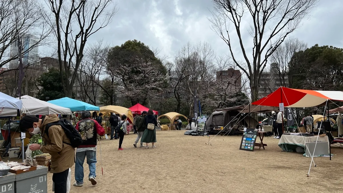 出店ブース広場