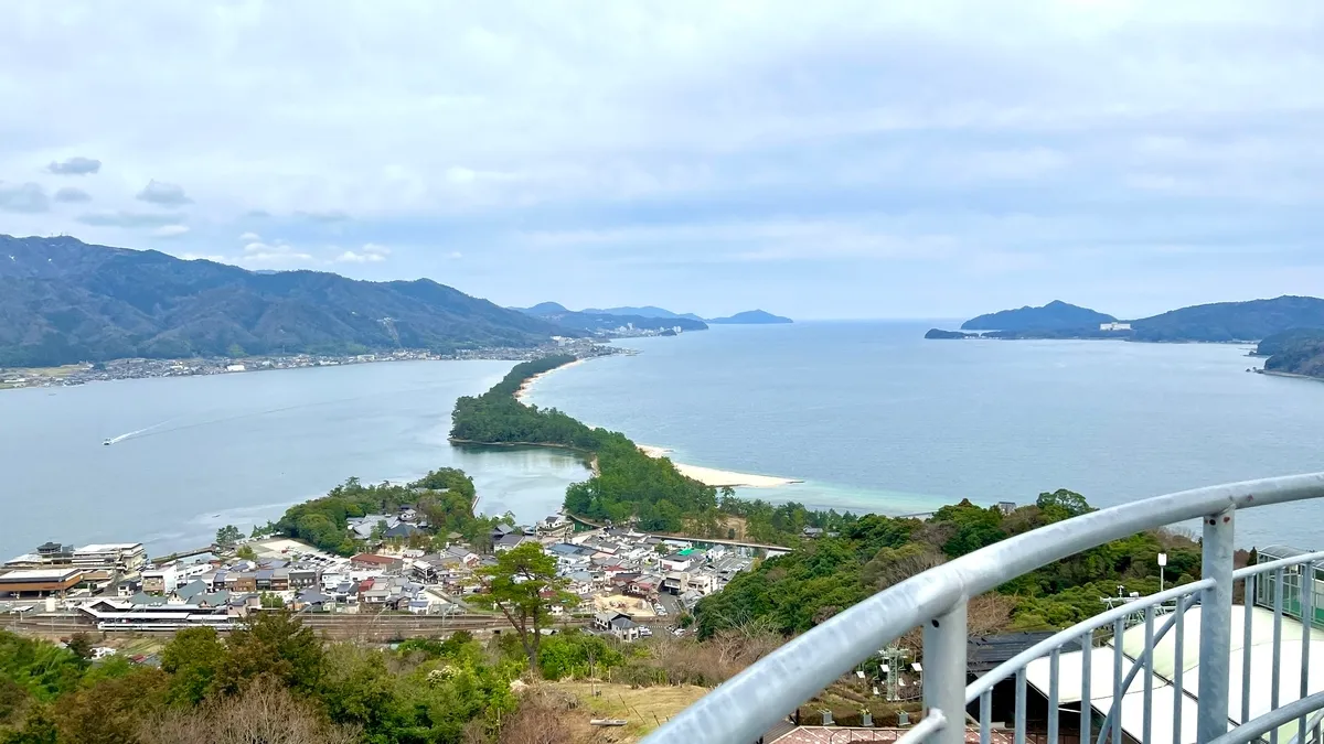 飛龍観回廊からの眺望