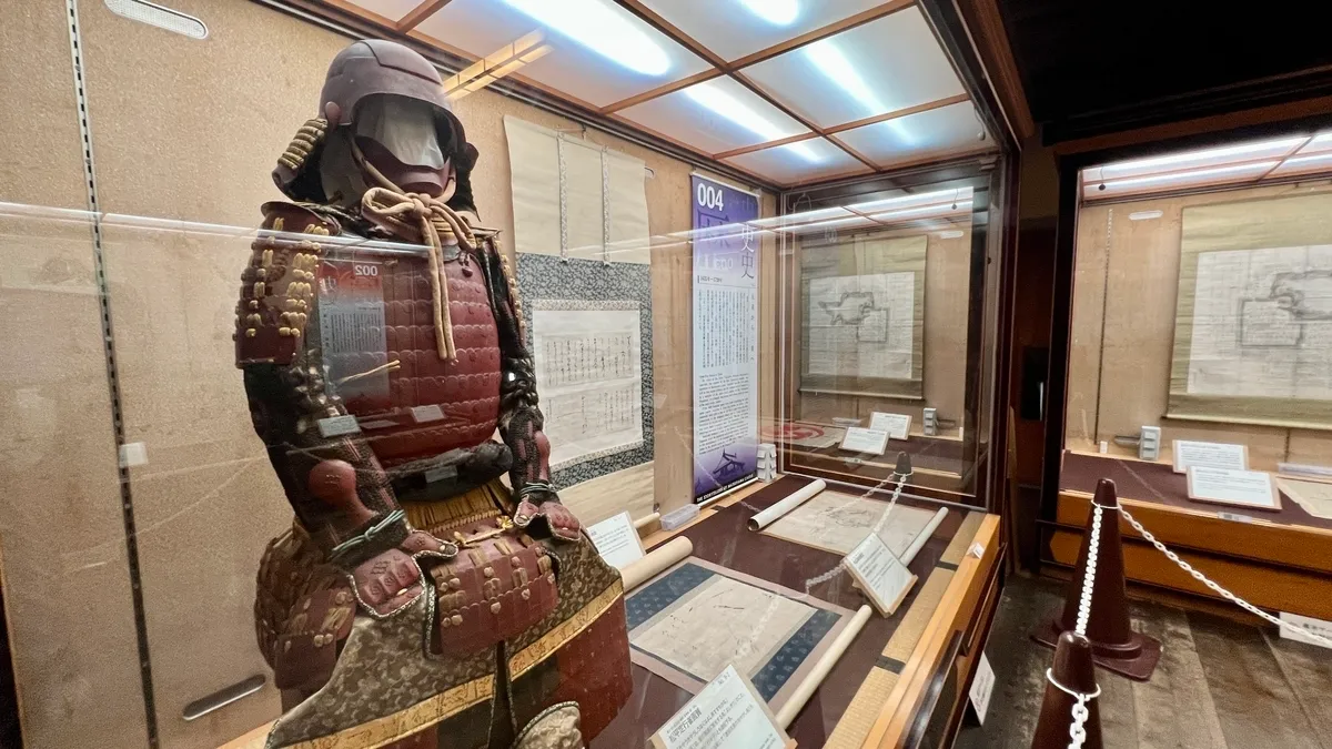 甲冑の展示