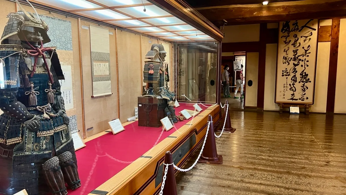 甲冑の展示
