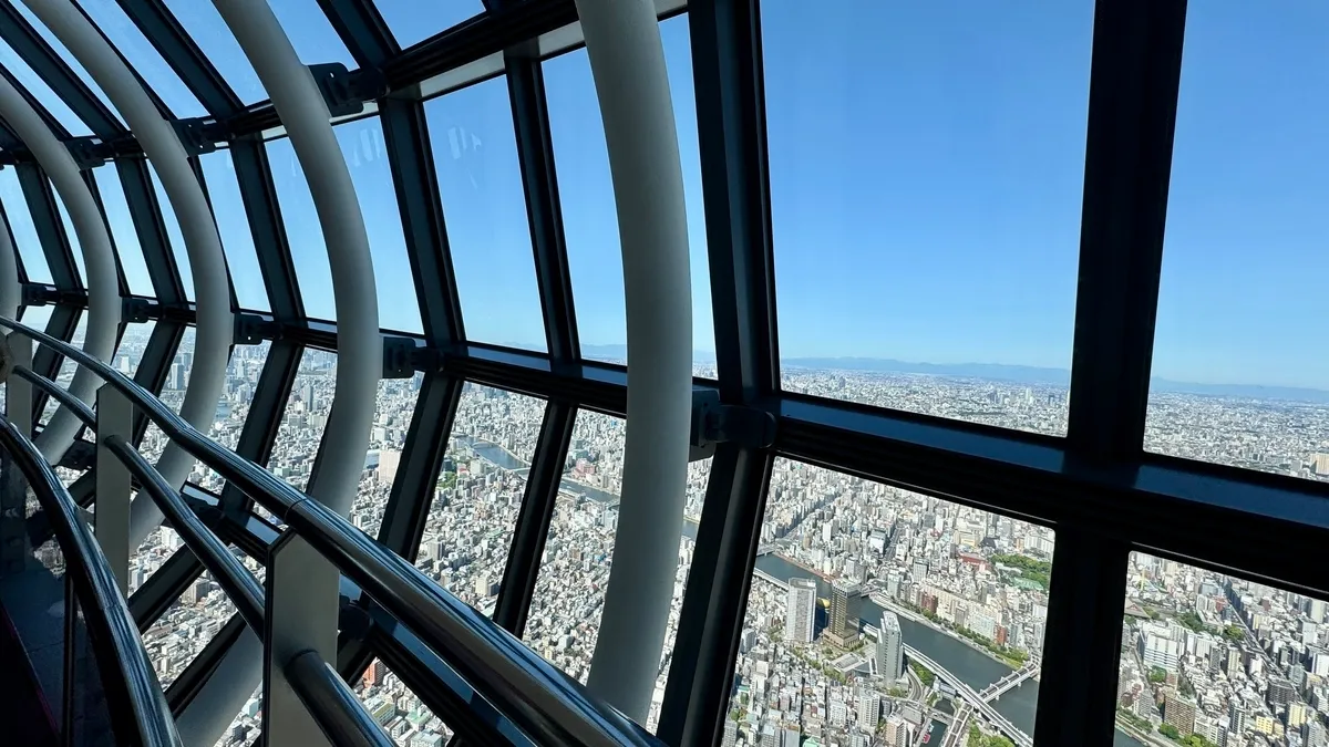 天望回廊からの眺望