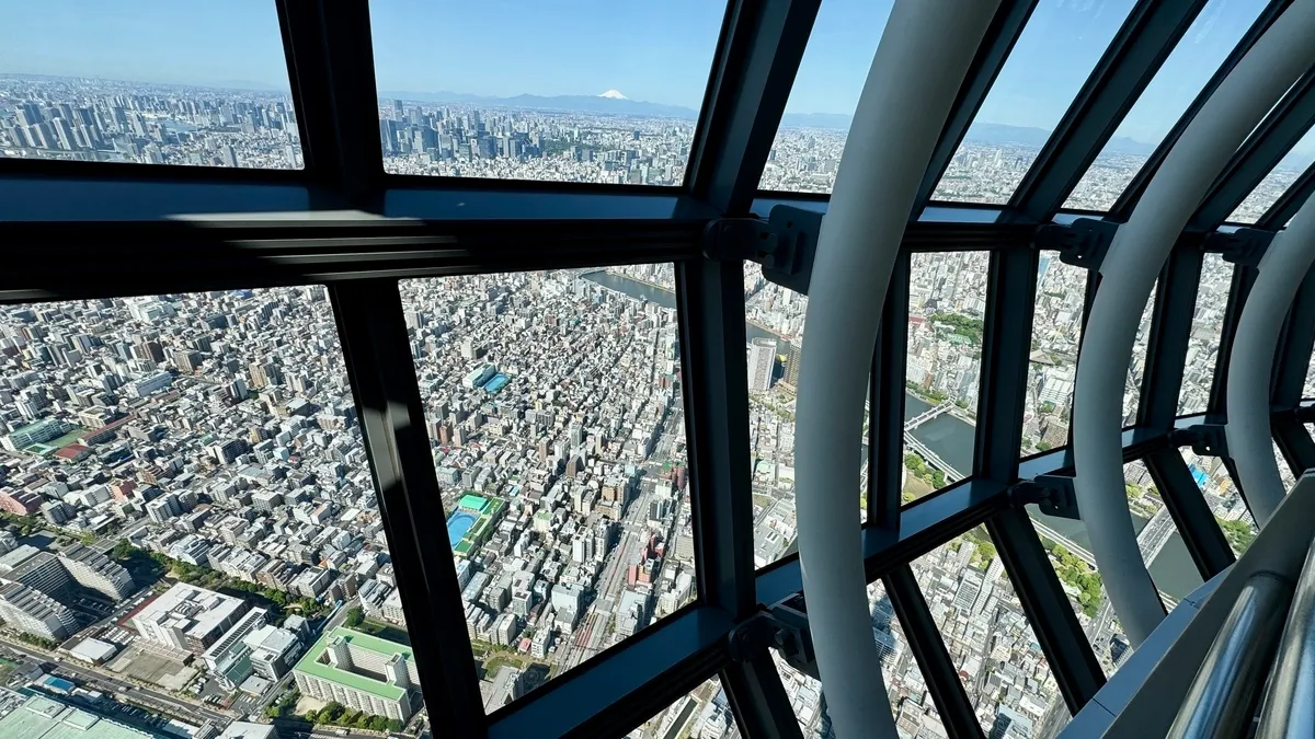 天望回廊からの眺望