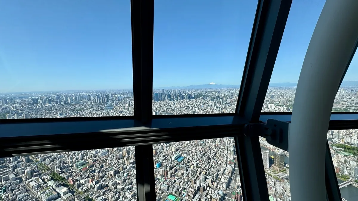 天望回廊からの眺望