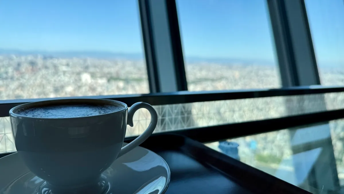 ラテと絶景
