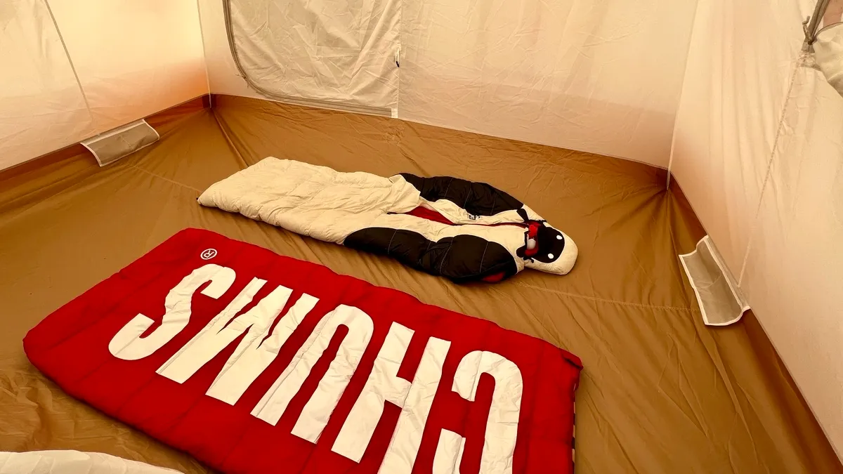 CHUMSのブース
